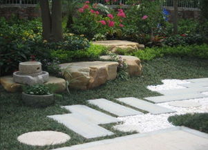 弘坤藝術裝飾專業提供別墅庭院景觀設計 專業庭院景觀工程